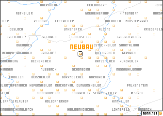 map of Neubau