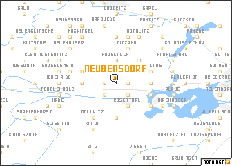 map of Neubensdorf