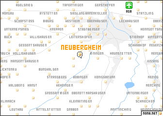 map of Neubergheim