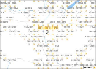 map of Neubeuern