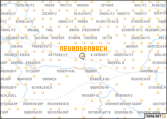 map of Neubodenbach