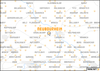 map of Neubourheim
