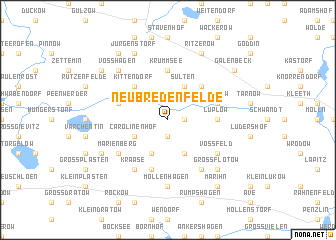 map of Neu Bredenfelde