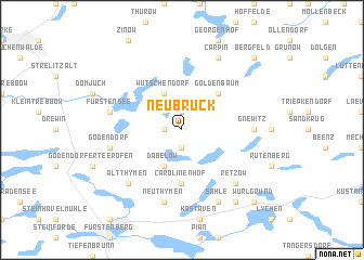 map of Neubrück