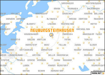map of Neuburg-Steinhausen
