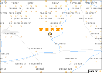 map of Neuburlage