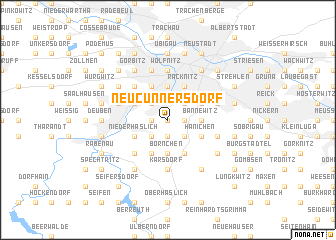 map of Neucunnersdorf