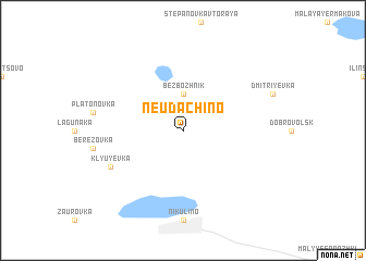 map of Neudachino