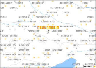 map of Neu Darbein