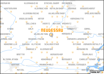 map of Neudessau