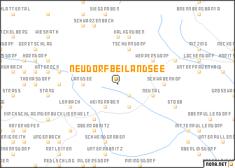 map of Neudorf bei Landsee