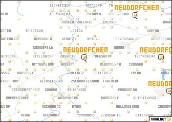 map of Neudörfchen