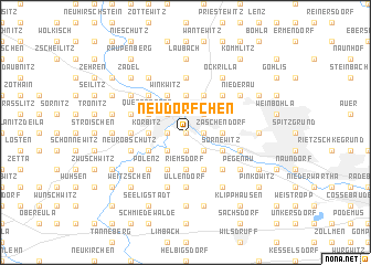 map of Neudörfchen