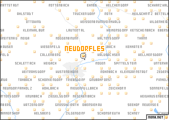 map of Neudörfles