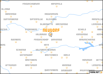 map of Neudorf