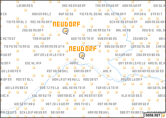 map of Neudorf