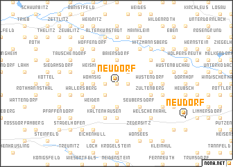 map of Neudorf