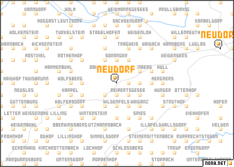 map of Neudorf