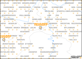 map of Neudorf