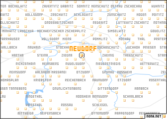 map of Neudorf