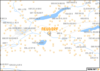 map of Neudorf