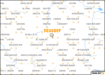 map of Neudorf