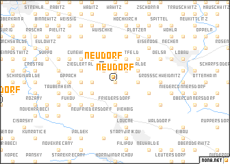 map of Neudorf