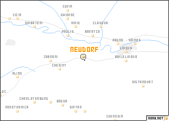 map of Neudorf