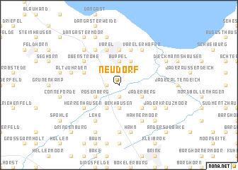 map of Neudorf