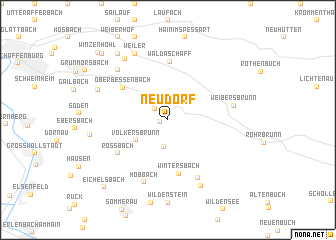 map of Neudorf