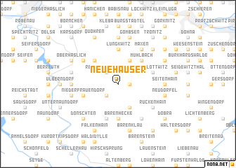 map of Neue Häuser