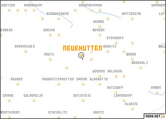 map of Neuehütten