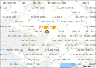 map of Neueiche