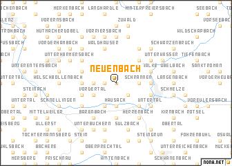 map of Neuenbach