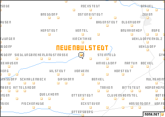 map of Neuenbülstedt