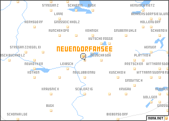 map of Neuendorf am See