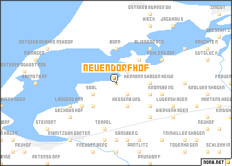 map of Neuendorf Hof