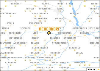 map of Neuendorf