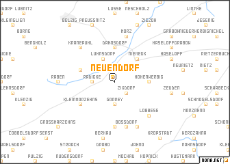 map of Neuendorf