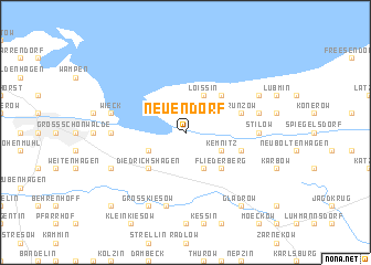 map of Neuendorf
