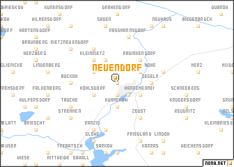 map of Neuendorf