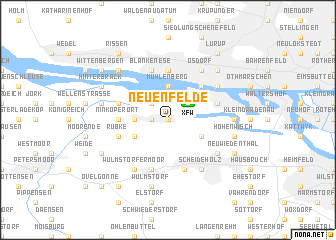 map of Neuenfelde