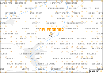 map of Neuengönna