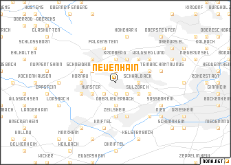 map of Neuenhain