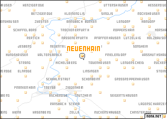 map of Neuenhain