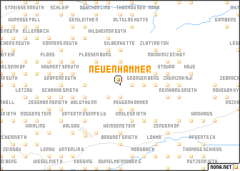 map of Neuenhammer