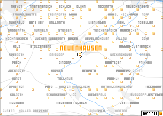 map of Neuenhausen