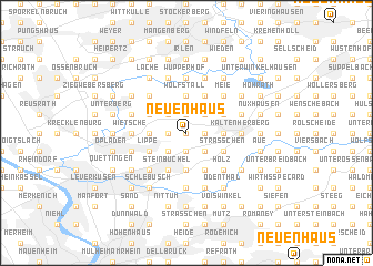 map of Neuenhaus