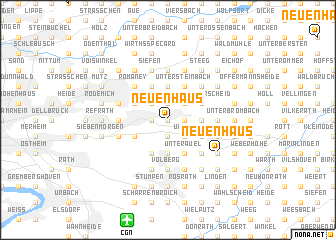 map of Neuenhaus