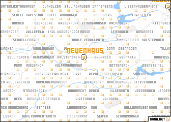 map of Neuenhaus